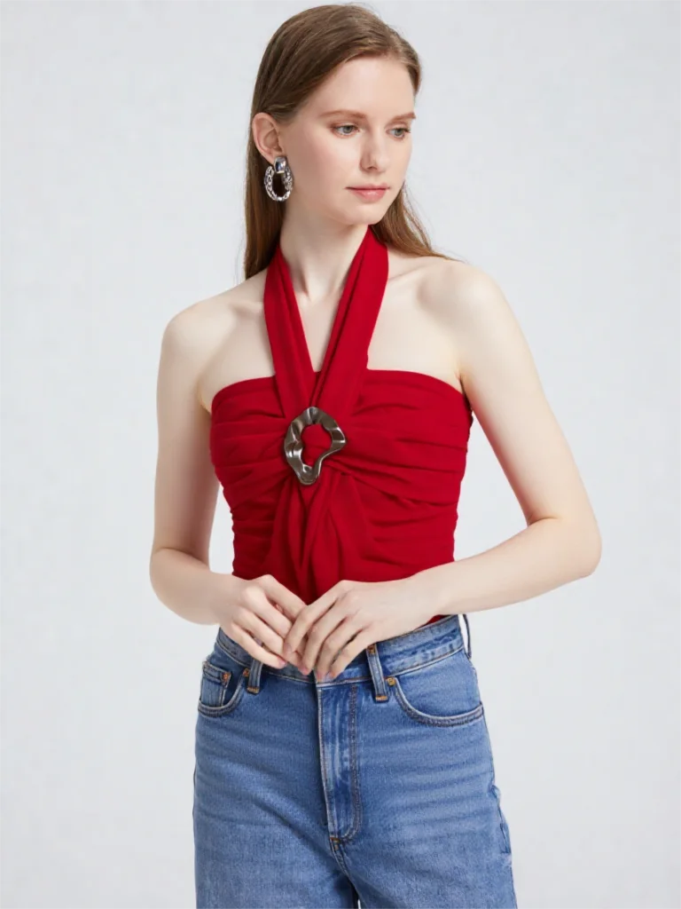 Tops sans dos pour femmes, style hipster, dos nu, sexy, tendance estivale, pour la ville, coquette