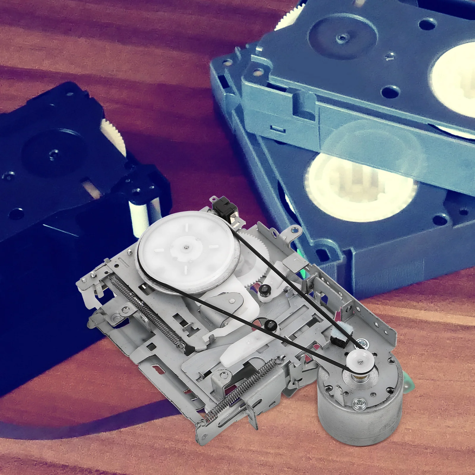 

Cassette Tape Recorder Mechanism Durable Abs Metal Core For Portable Player Repeater Deck Repair Replacement Compatible