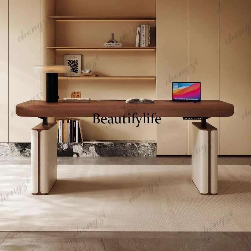B456 luxury electric lift office table Computer desk gaming desk Room desks standing desks study tables Lift up table Furniture