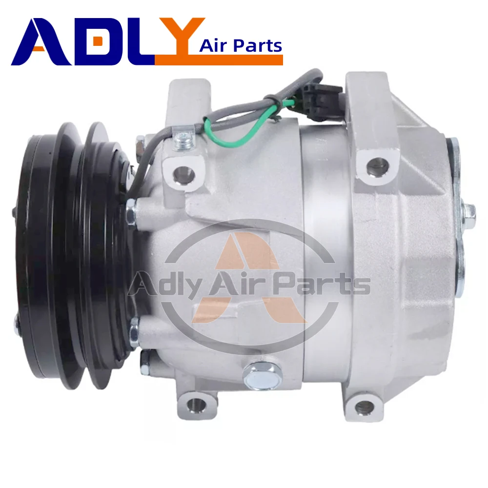 

CM7579 Air Conditioning AC Compressor For HYUNDAI Machinery EXCAVATOR loader LC 220 24V 11Q6-90040 11Q6-90041 A5W00258A