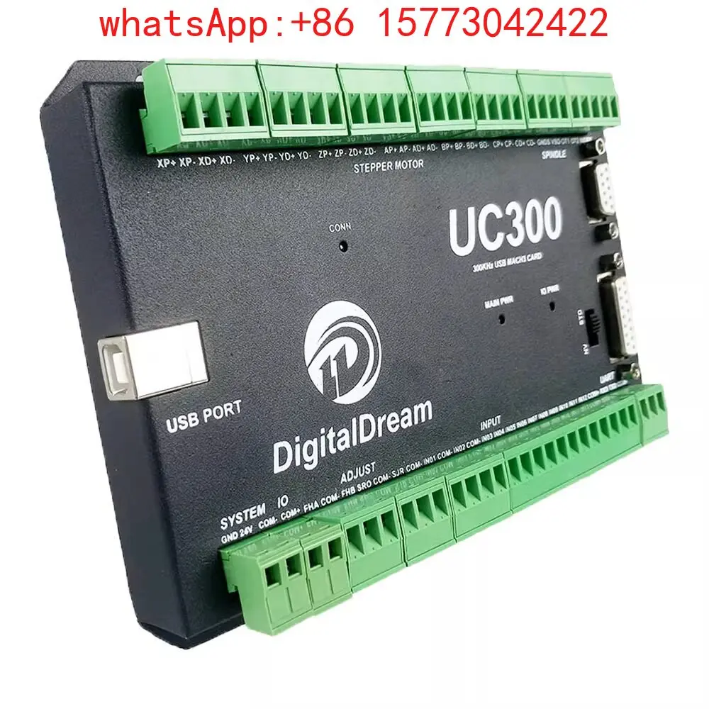 USB engraving machine motion control card numerical control controller mach3 UC300 3/4/5/6 axis milling cutter