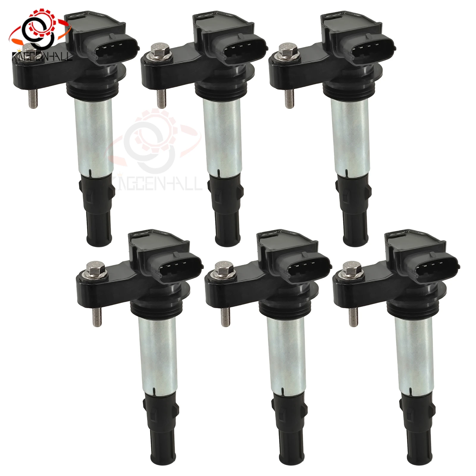 

6PCS 12613057 Ignition Coil For ALFA ROMEO 159 Sportwagon BRERA SPIDER 939 3.2 JTS 3.2JTS CADILLAC SRX STS CTS 2.8 3.6 12629037