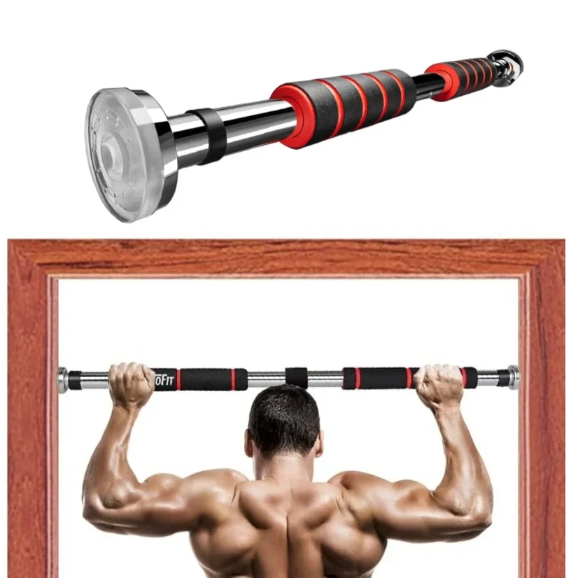 

Telescopic Doorway Pull Up Bar Non-Slip Chin-Up Fitness Equipment Adjustable Home Gym Strength Training Heavy Duty For Men Women