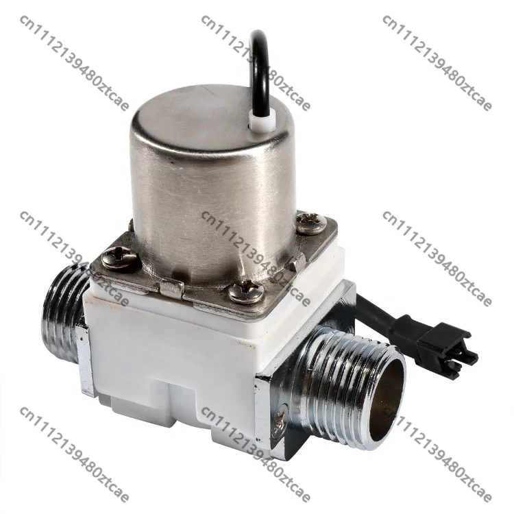 stainless-steel-magnetic-pulse-electric-water-saving-valve-dc-6v-flow-control-valve-for-wash-basin-faucet