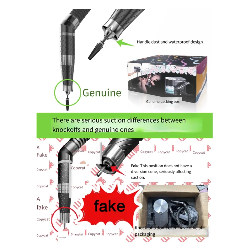 DAICHONG Professional Mini Whirlwind Nail Drill For Individual Use And Nail Salons Genuine Product Made Of Durable Plastic