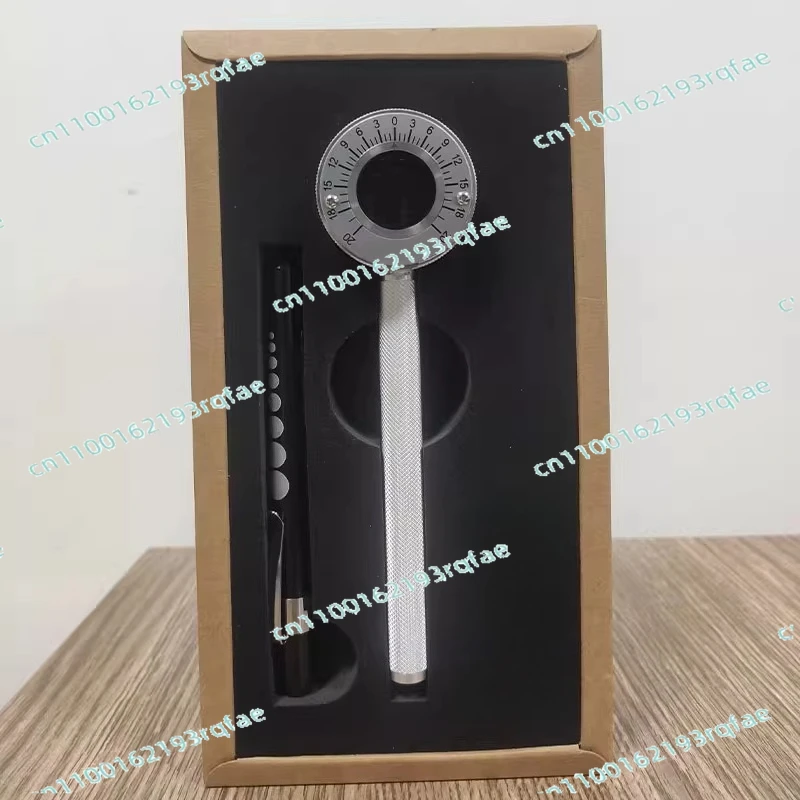 

Portable Phoropter with Rotating Prism - Durable Metal Handle, Quick Reading (0△-20△)