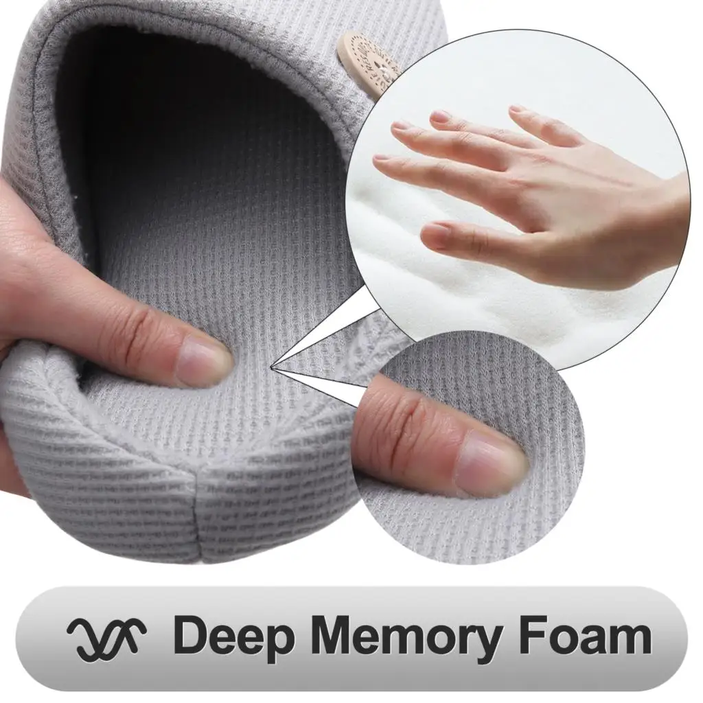 Litfun Warm Cotton Slippers For Women Men Fluffy House Fur Slippers Indoor Flats Slip-on Soft Slippers Couple House Mute Slides