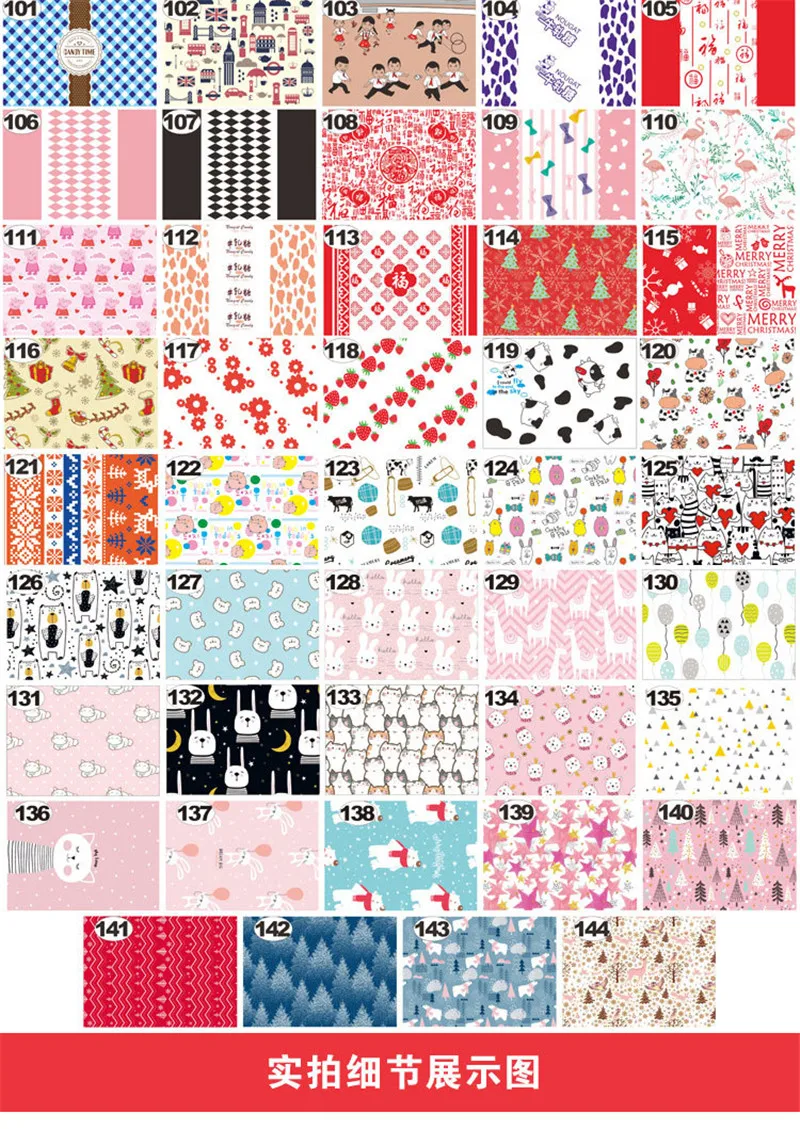 100 Stücke DIY Handgemachte Nougat Süßigkeiten Verpackung Öl Papier Milch Taffy Wrapper Neujahr Weihnachten Party Dekor – Detail 10