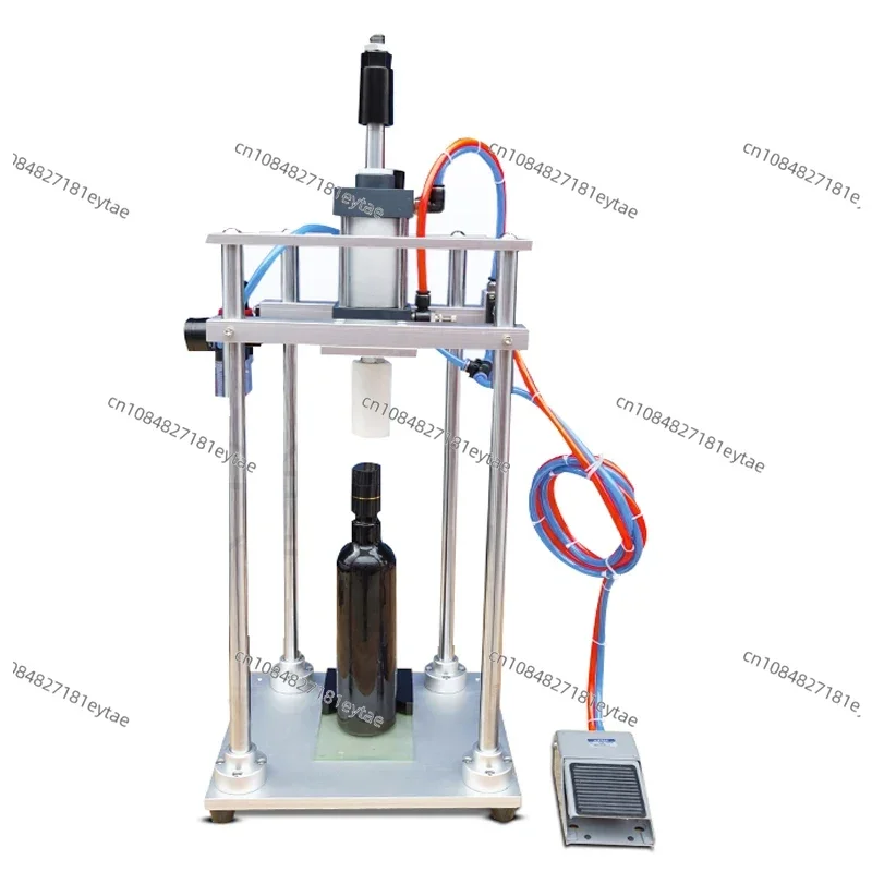 Upgrade Electric Pneumatic Desktop Capping Machines Essential Oil Bottle Beer Bottles Capper Soda Beverage Bottle Lock Cap Capp
