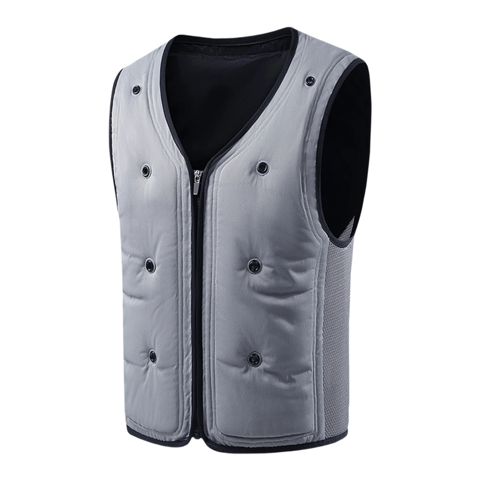 Evaporative Cooling Vest Reusable Outdoor Heat Relief Work Vest Evaporative Ice Pack Jacket for Construction Site Workers