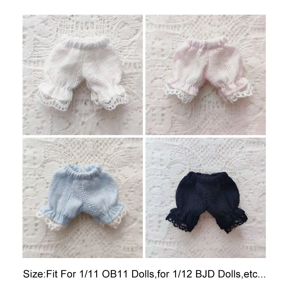High Quality Kids Toys 1/11 1/12 Dolls Cotton Shorts Dolls Trousers Clothes Accessories Doll Lantern Pants