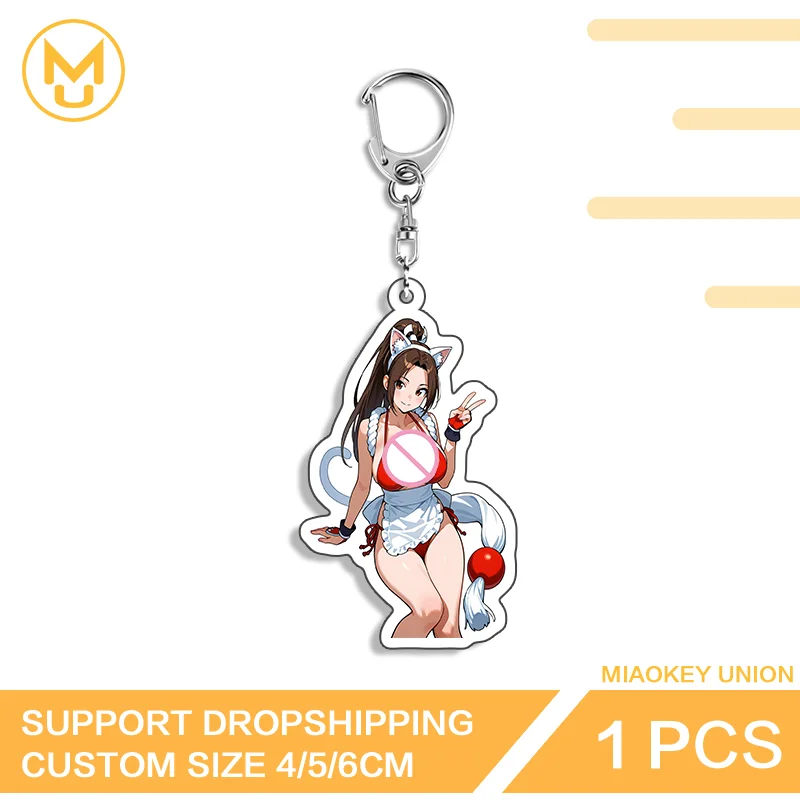 Mai Shiranui Key Holder Innovative Hanging Ornament Adorable Hanging Ornament For Backpack Clothes Hat Jewelry Decoration Gifts