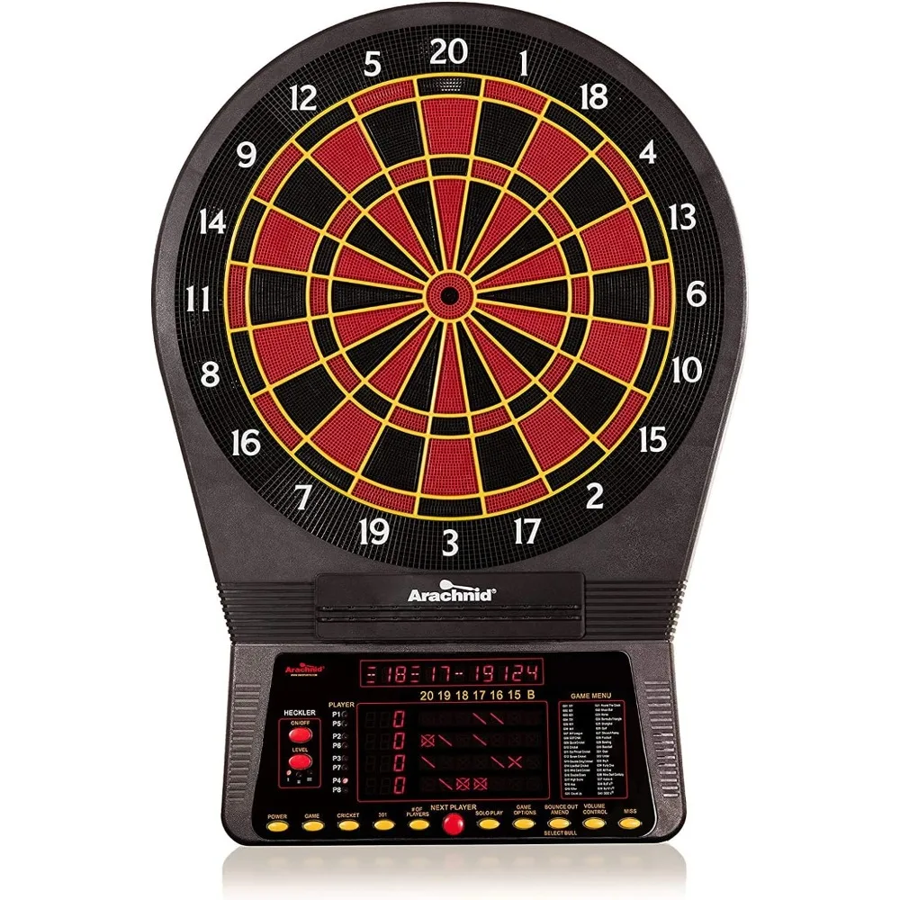 

Pro 800 Electronic Dartboard with NylonTough Segments for Improved Durability and Playability and Micro-Thin Segment Dividers