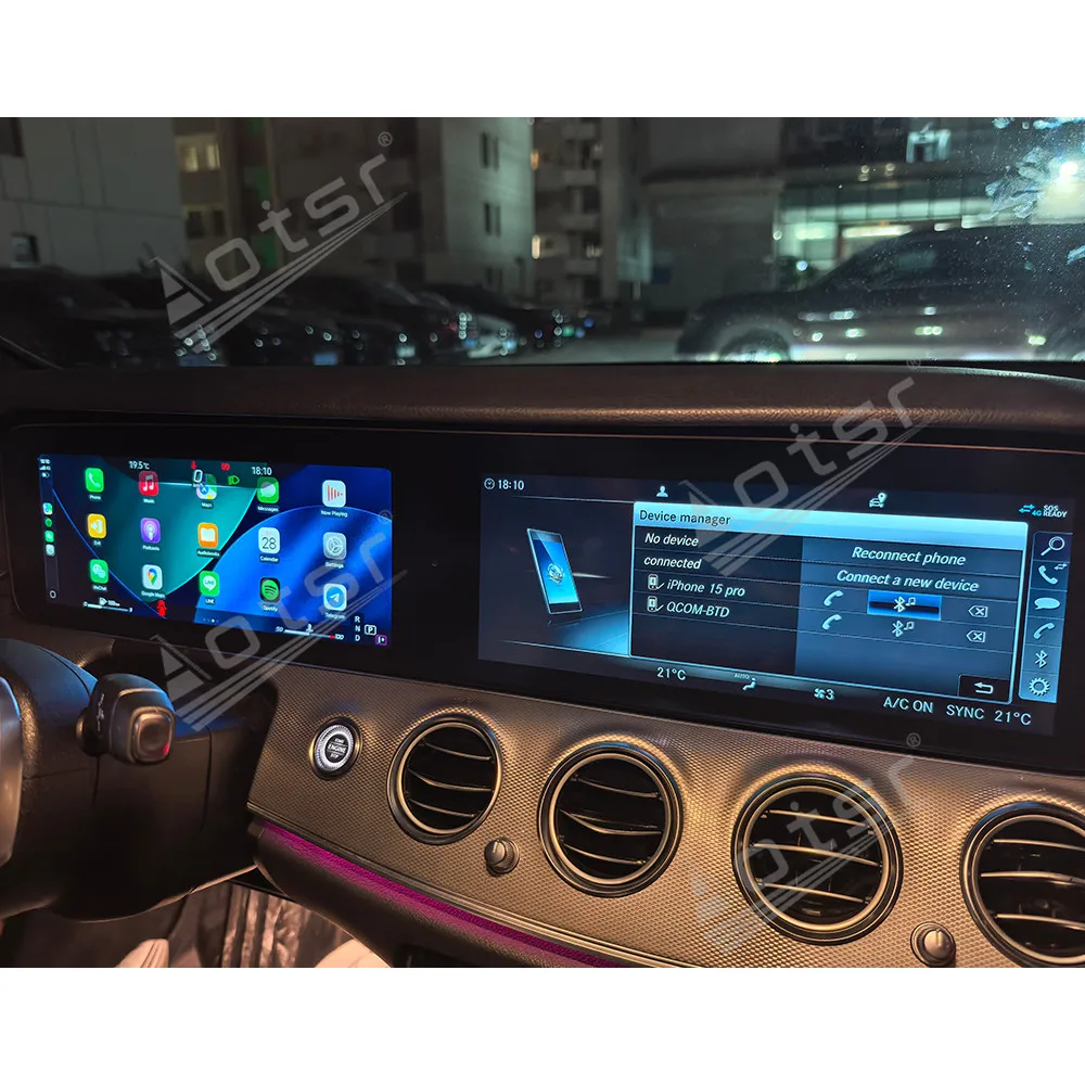 

Dual 12.3'' Android 14 For Mercedes-Benz E Class W213 2016-2019 Car Radio Car GPS Navigation CarPlay Car Screen Head Unit Car TV