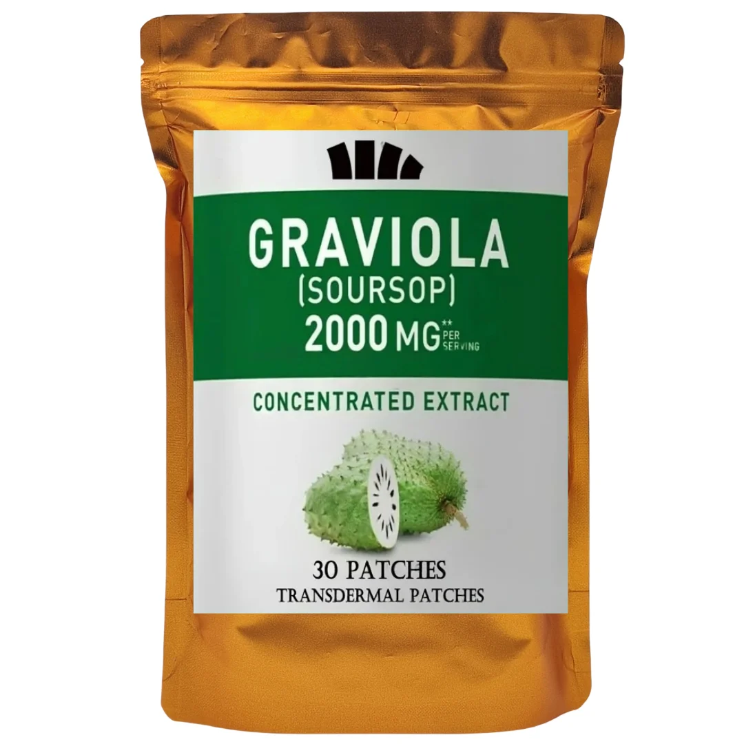 Graviola Soursop Transdermal Patches Immune System Booster - 30 Patches