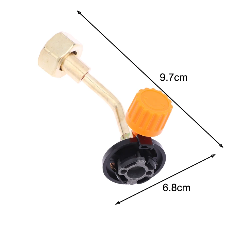 1PC Butan-Gasflasche Nachfüllventil Direktanschlussadapter für Outdoor-Camping und Picknick