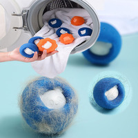 5pcs Pet Hair Remover Reusable Ball Laundry Washing Machine Filter Wool Sticker Cat Hair Remover Pet Fur Lint Catcher Home