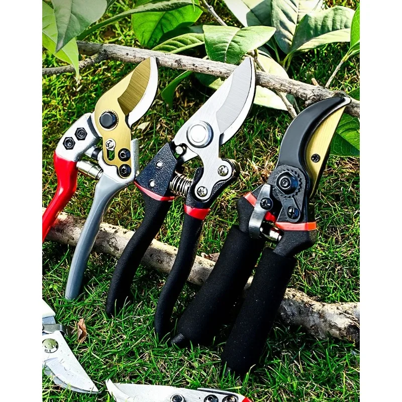 Labor-Saving Gardening Pruning Trees Cut Pruning Shears SK-5 Blade Scissors for Bonsai/Fruit Tree/Flowers/Branches Garden Pruner