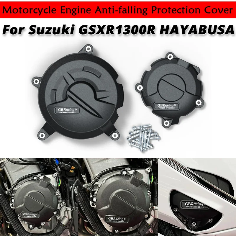 

For Suzuki GSXR1300R HAYABUSA 2021-2024 Motorcycle Engine Anti-falling Protection Cover Slip on Suzuki GSXR-1300R