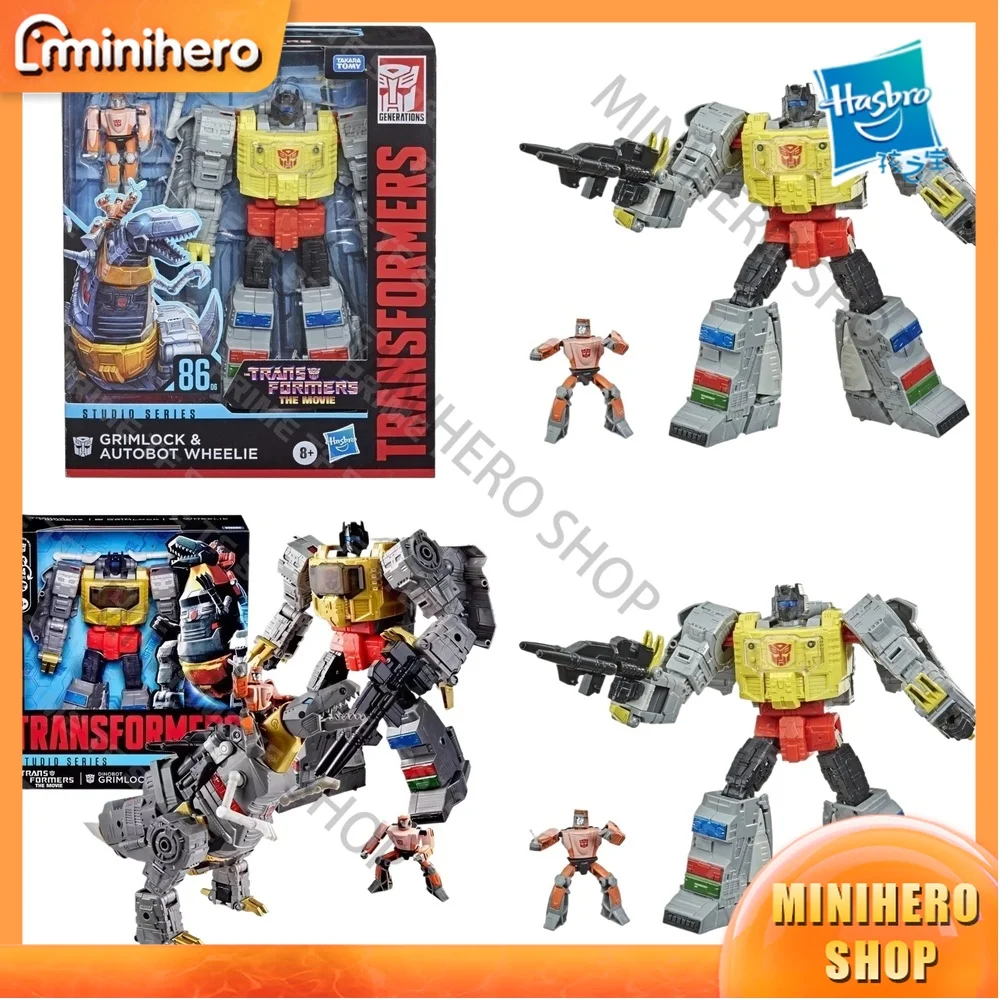 

В наличии: Оригинальная коллекционная модель Hasbro Studio Series SS-86 06 Grimlock L-Class, шарнирная супер-экшн-фигурка для взрослых