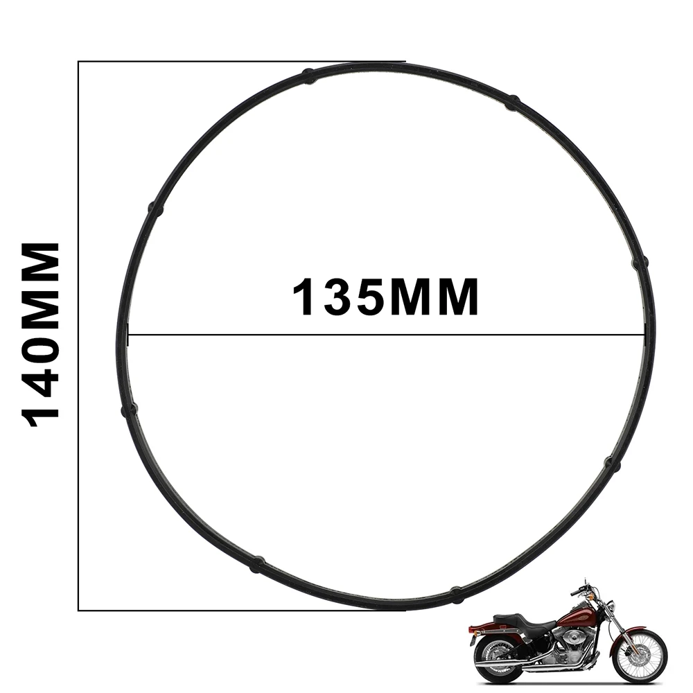 Rubber Clutch Cover O Ring Derby Gasket Seal Valve Covers Motorcycles Accessories For FLH FLT FXST FLST FXD 2007-2017 Dirt Bike