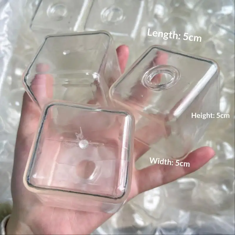 DIY Filling Stress Relief Relaxation Toys Empty Clear TPU Squeeze Ball Shells With Plug Clear Soft Squeeze Sensory Fidget Toys