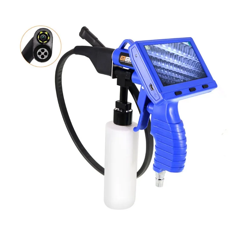 Cleaning Guns AC Evaporator high pressure sprayer jet wash gun Visual Car Air Conditioner borescope Cleaning endoscope