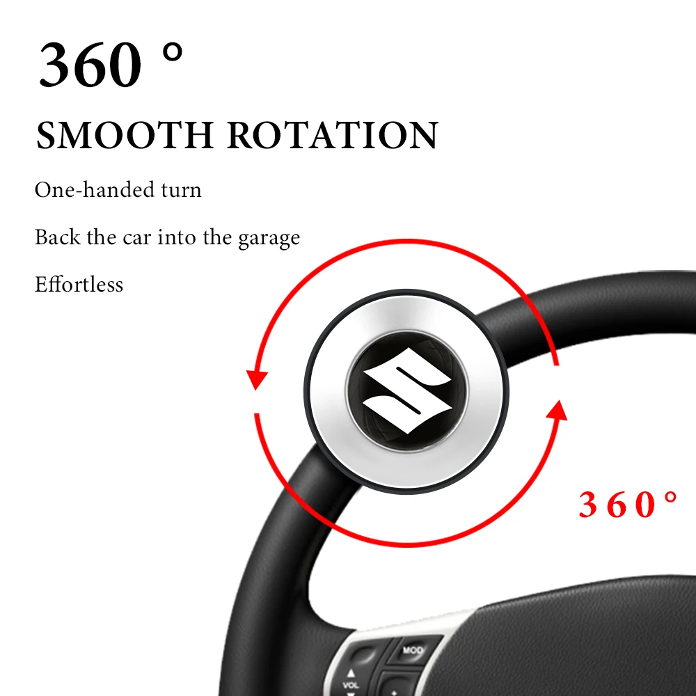 Car Steering Wheel Booster Knob Power Handle Ball Auto Auxiliary Spinner For Suzuki Swift Sport Vitara Jimny SX4 Alto Splash