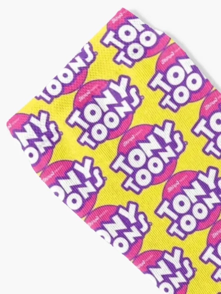 TonyToons Cartoon Logo Socks Wholesale Crossfit moving stockings man Socks For Men Women's