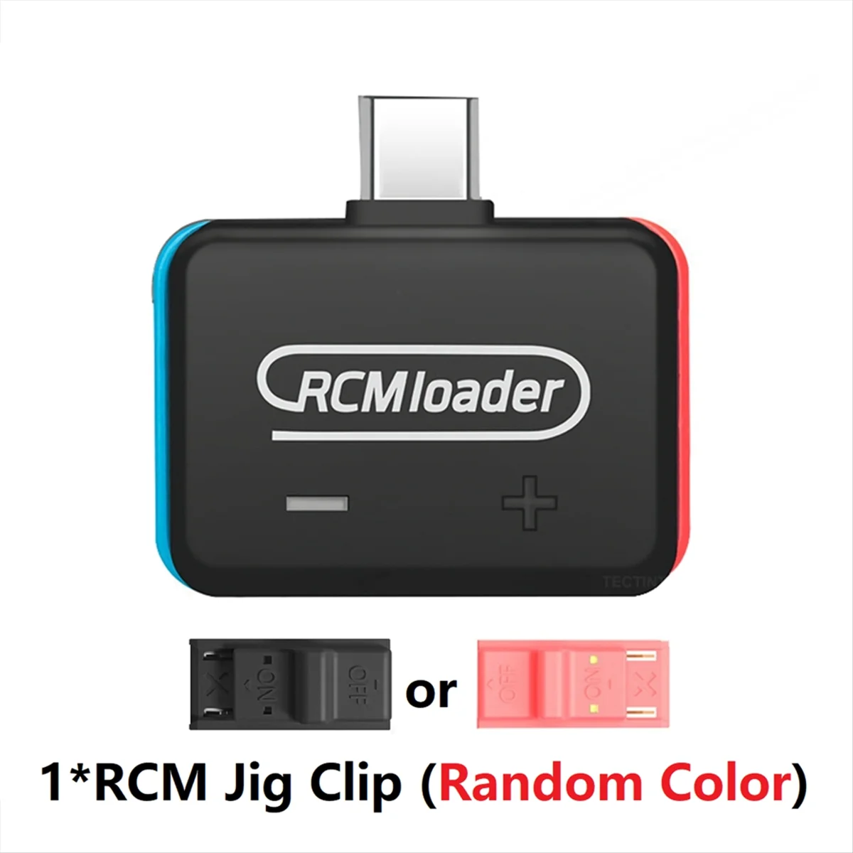 RCM Jig Clip Tool para Nintendo Switch NS Console, Carregador V5 RCM, Cabo USB, Programa de Injeção Embutido