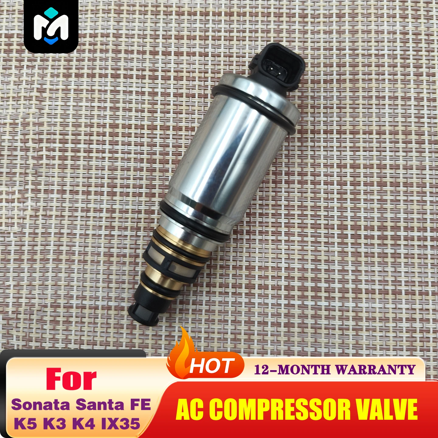 97674F A/C Air Conditioning Compressor Cooling Electronic Solenoid Control Valve for Hyu-ndai IX35 Santa fe Sonata KIA K5 K3 K4