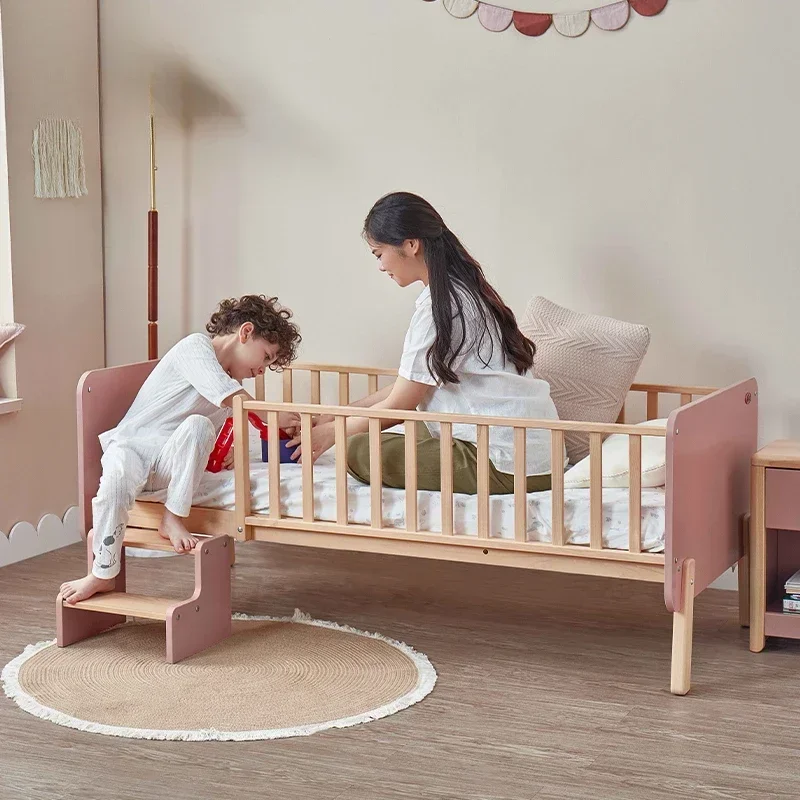 Oddler Furniture Low Loft Bed Mother Kids Bedroom Children Baby Rocking Chairs Boy Children's Cuna Para Bebe Individual Wooden