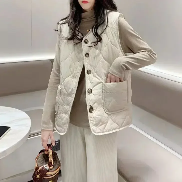 Creamy-white Vest