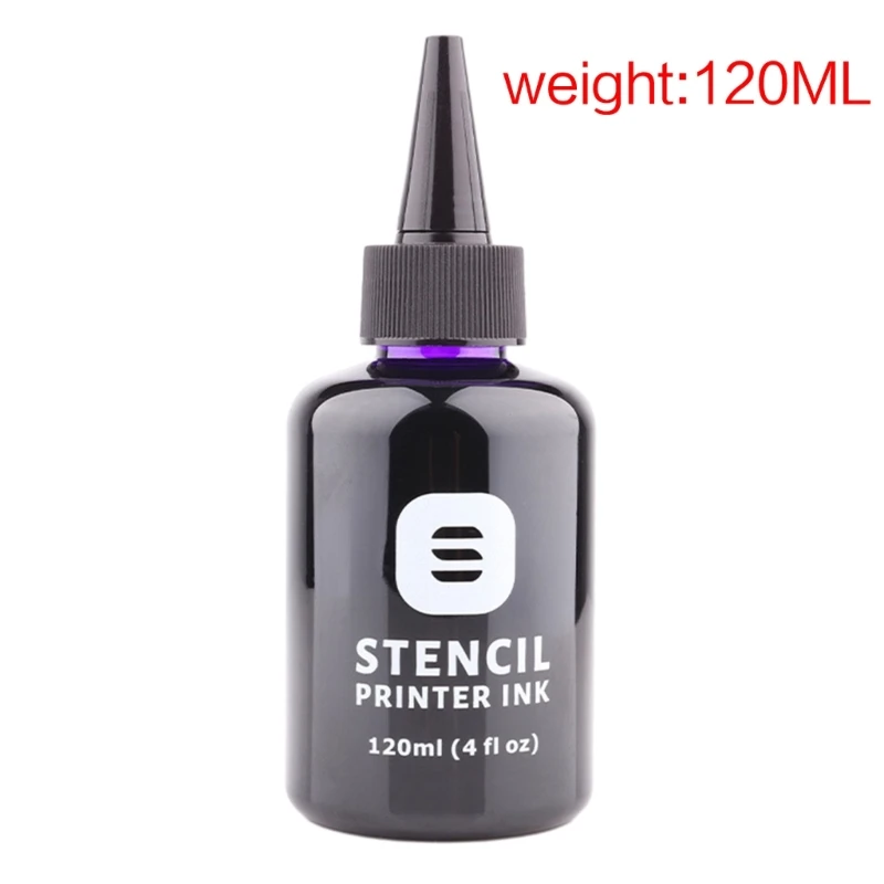 120 مللي حبر طابعة الوشم استنسل لآلات الاستنسل الطابعة النافثة للحبر نقل قطرة الشحن #6