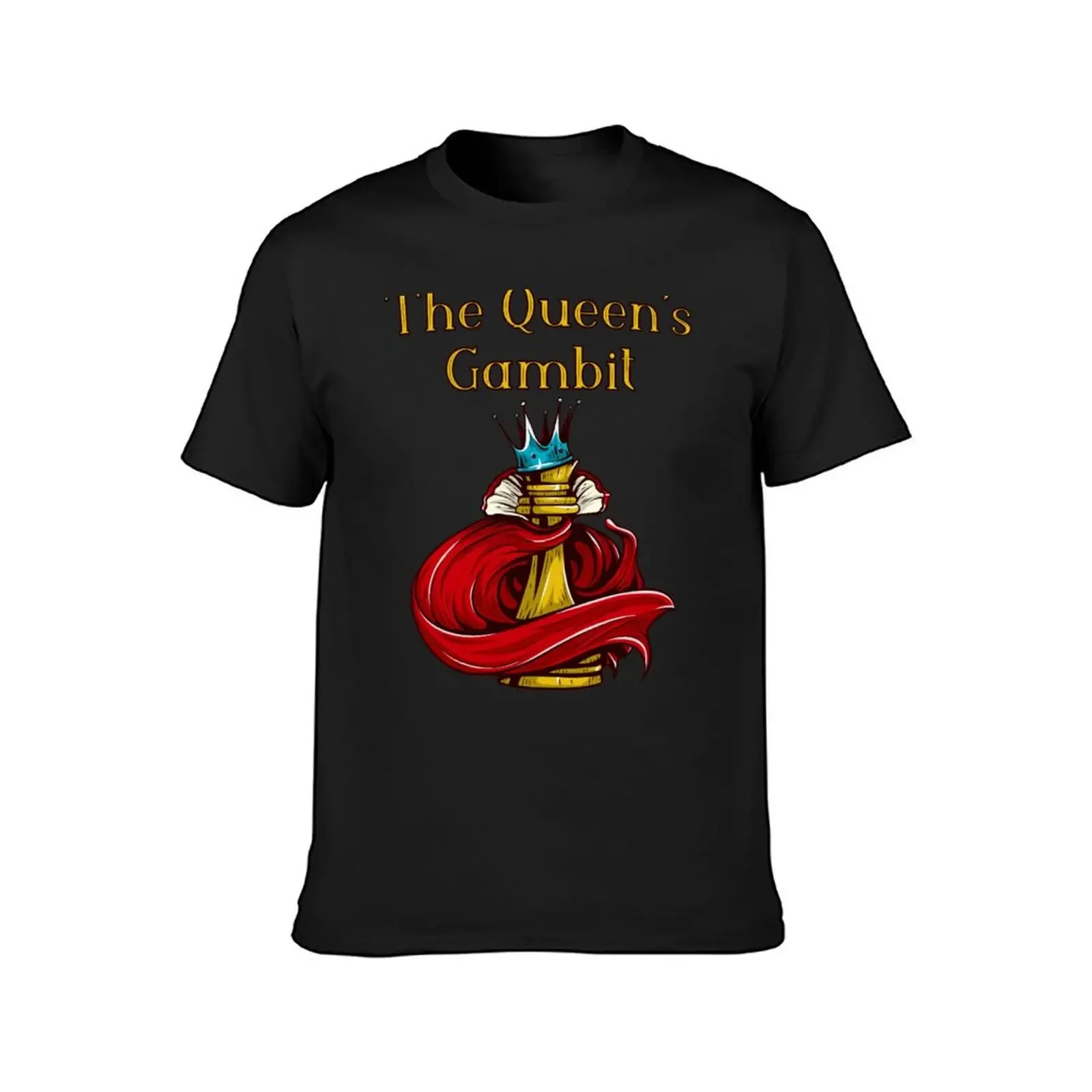 The Queen's Gambit T-Shirt quick drying custom shirt vintage anime shirt plain t shirts men