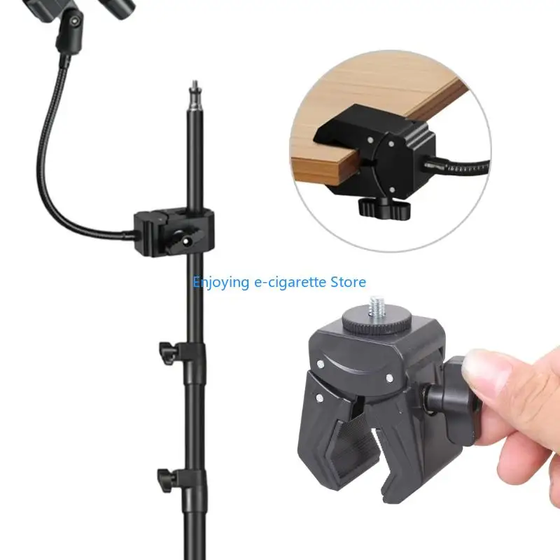 Universal Fotografie Klemmhalter für 15mm 45mm Stange und Viertel 1/4Zoll Gewinde Y4QF – Detail 9