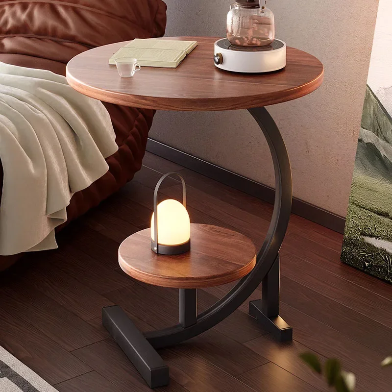 Fashion Hotel Hallway Night Sofa Tables Round Bistro Corner Lounge Sofa Tables Vintage Space Saving Mesa Auxiliar