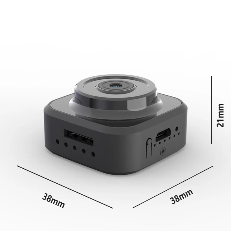 Mini câmera wi-fi sem fio hd 1080p filmadora sem fio câmera de detecção de movimento de segurança em casa dvr bateria recarregável cam durável