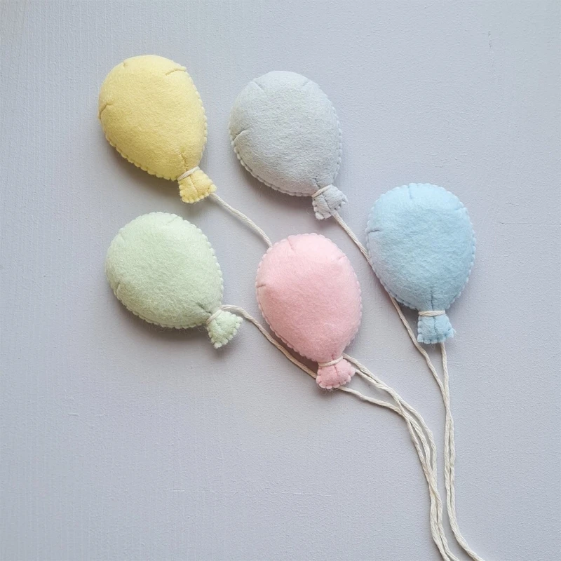 Newborn Photo Posing Props Cloud/Balloon Felt Baby Photoshoot Props Lovely Photo Posing Gear Infant Photo Dropship