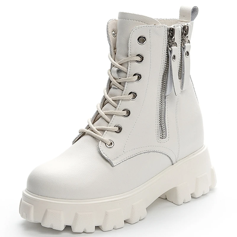 

AIYUQI Women's Ankle Boots 2026 Pointed Toe Vintage Thick Heel Cow Suede Women's Short Boots Large Size Plus Suede Female Boots