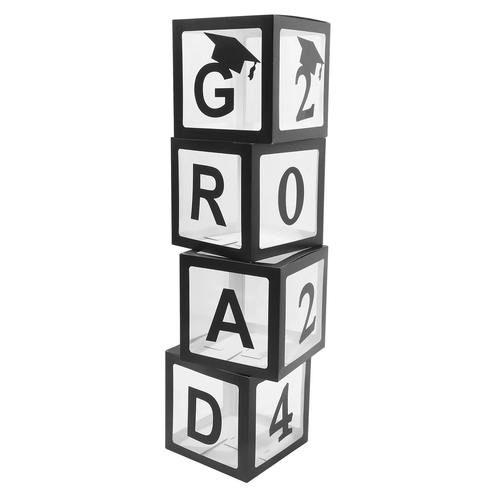 

Graduation Balloon Box Balloons Boxes Party Holders Decoration Decorations Prom