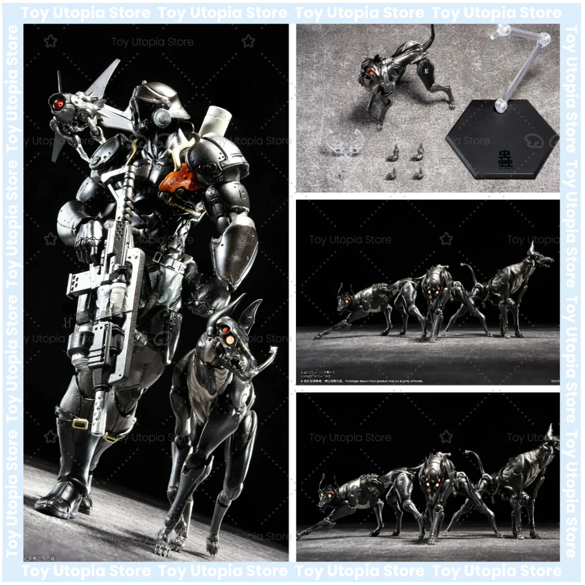 

Nueva Serie Ice Sense Studio Bug Colección de Juguetes de Criaturas Caninas y Armas Zatard Hound, Envío Cuatrimestral 2026Q2