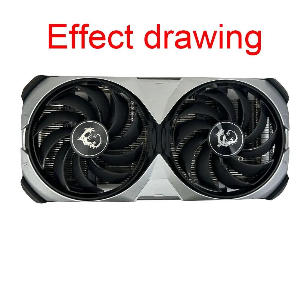 

NEW 95MM 4PIN PLD10010S12HH Cooling Fan For MSI RTX4070 4060 RTX4070 TI 4060 TI VENTUS 2X Video Card Fan