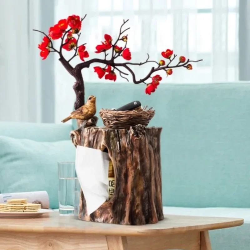 Luxury Tissue Box Multifunctional Tissues Boxes Decorative Aesthetic Pull Out Napkin Case Elegant Living Room Napkins Cases