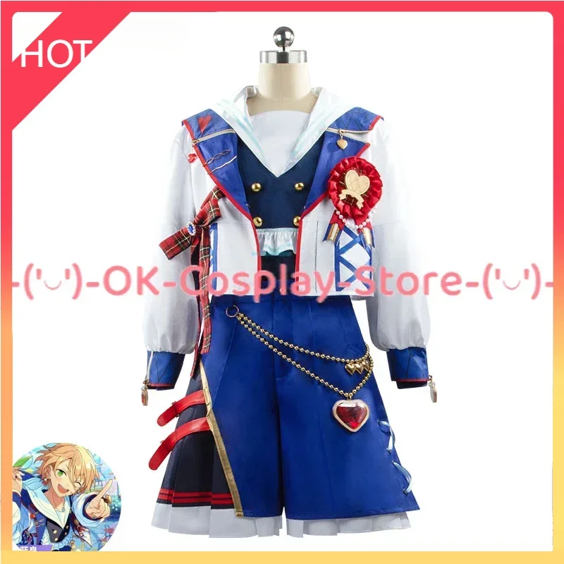

[Custom Made] Game Ensemble Stars SHIRATORI AIRA Cosplay Costume Halloween Party Suit Anime Clothes