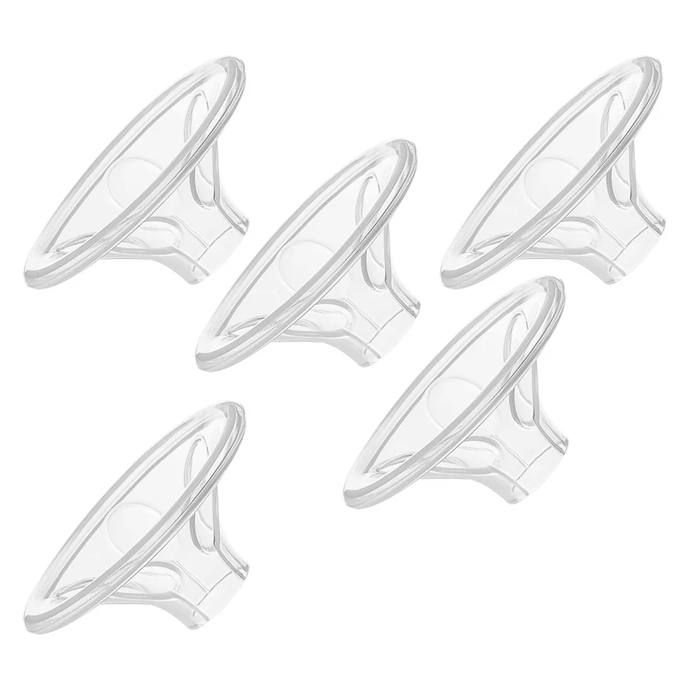 

5Pcs Silicone Breast Pump Accessories Food Grade Suitable for Manual Electric Pumps Efficient Milk Collection