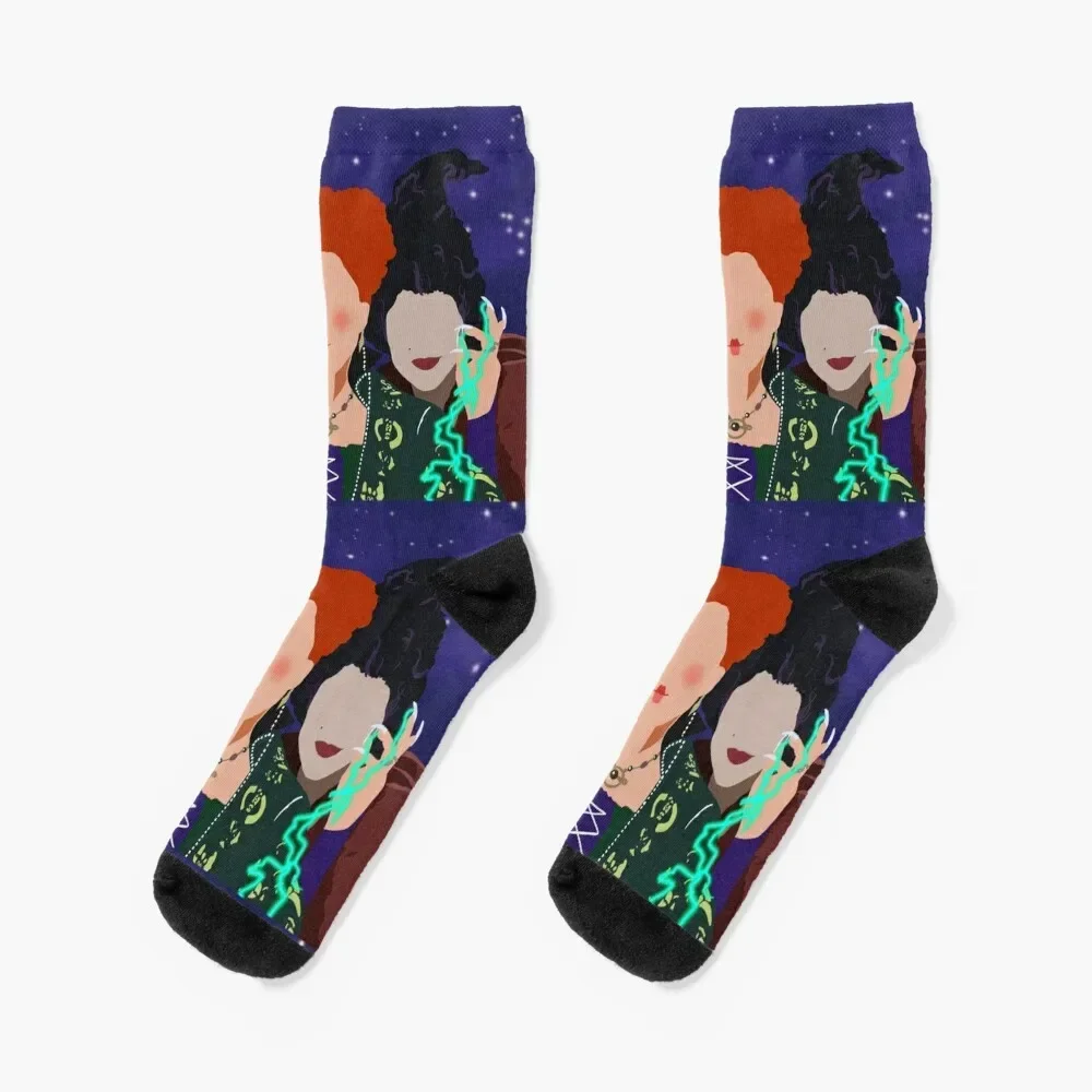 Sanderson Sisters Socks Lots snow winter anti-slip Socks Men's Women's