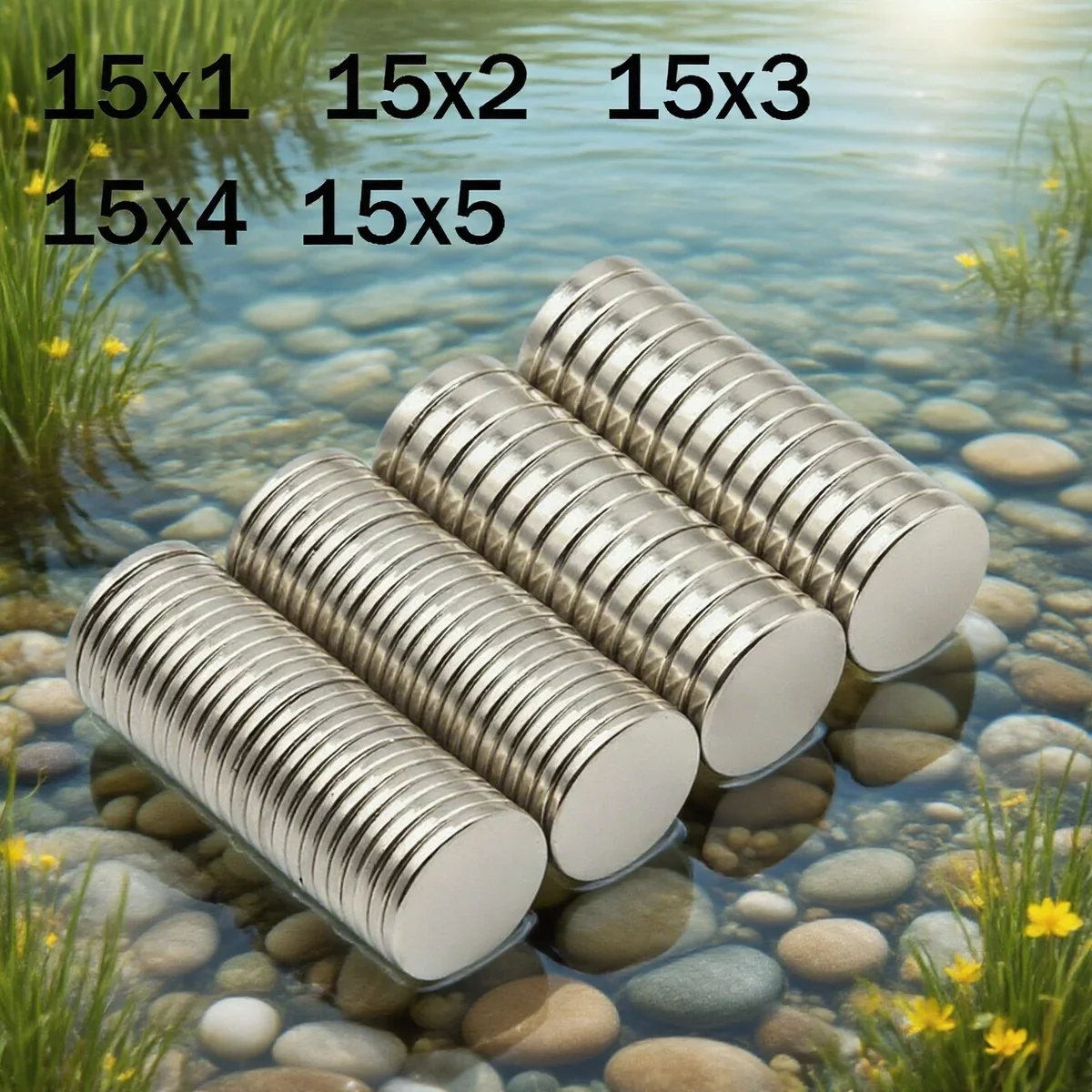 

Мощный неодимовый магнит, круглые сверхсильные магниты N35 NdfeB, постоянный магнитный магнит, магнит на холодильник 15x1 15x2 15x5 15x3