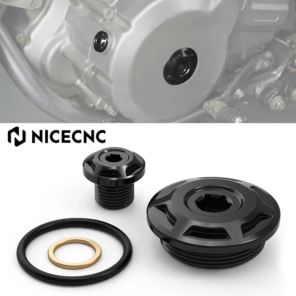 

NICECNC For Suzuki DR650S DR650SE 1996-2025 Engine Plugs Timing Inspection Plugs DR 650 S/SE 1996-2025 2024 2023 2022 2021 2020