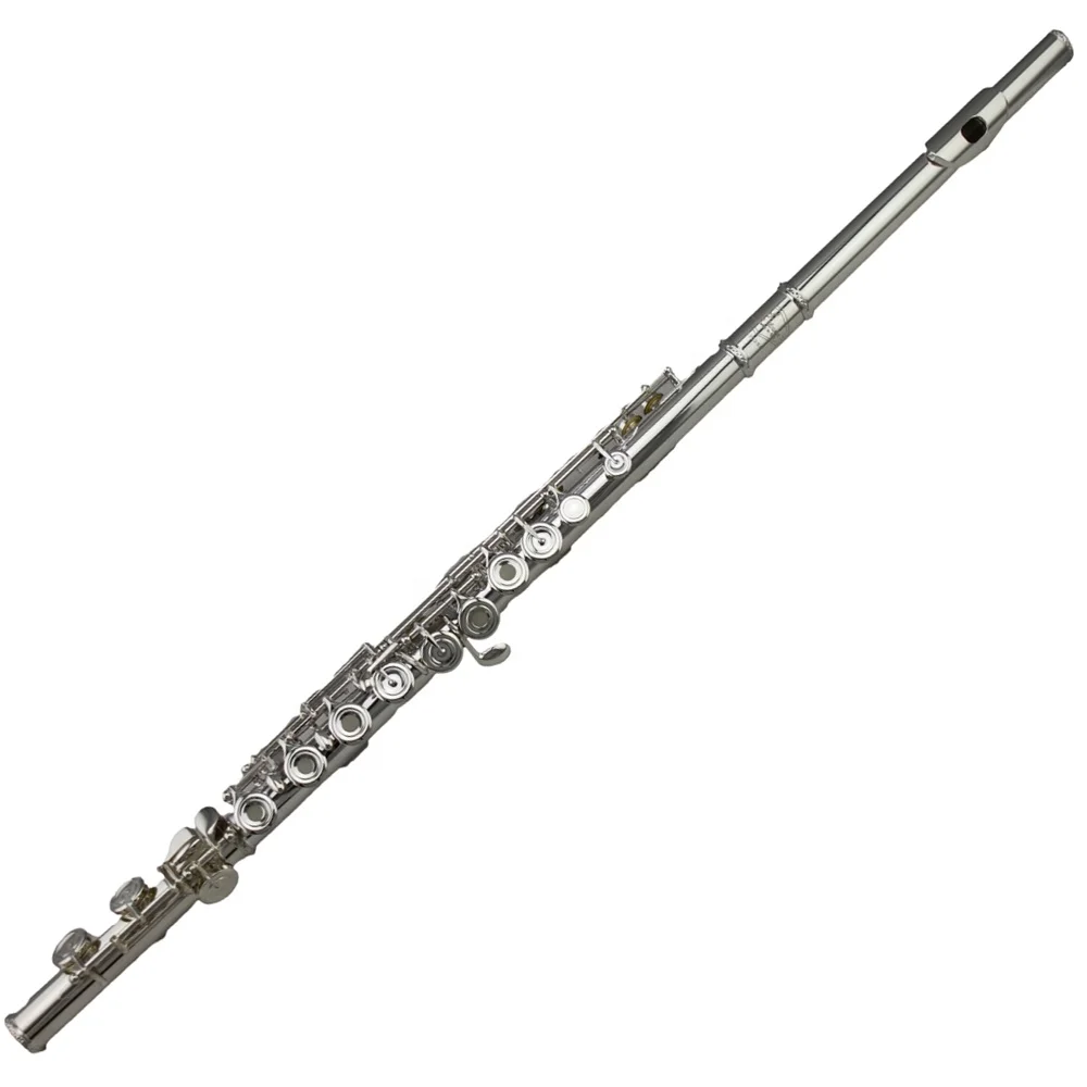 Cupronickel body Silver plated 16 open  hole Tone C flute